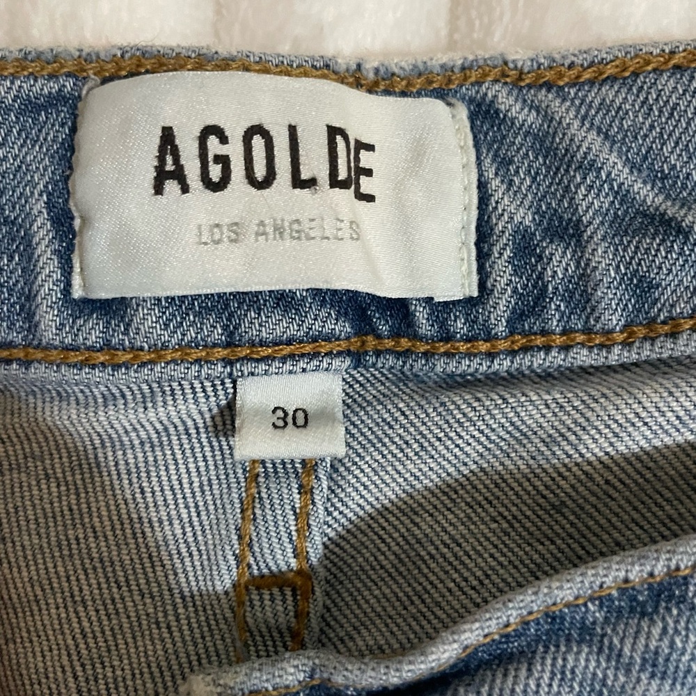 Agolde Light Blue Women Jeans